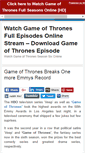 Mobile Screenshot of game-of-thrones.otavo.tv