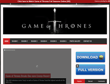 Tablet Screenshot of game-of-thrones.otavo.tv