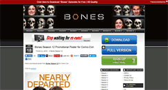 Desktop Screenshot of bones.otavo.tv