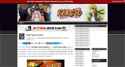 Desktop Screenshot of naruto.otavo.tv