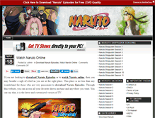 Tablet Screenshot of naruto.otavo.tv